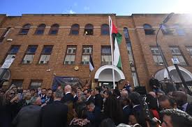 Palestinian Flag Raised in London Following UK Recognition of Statehood